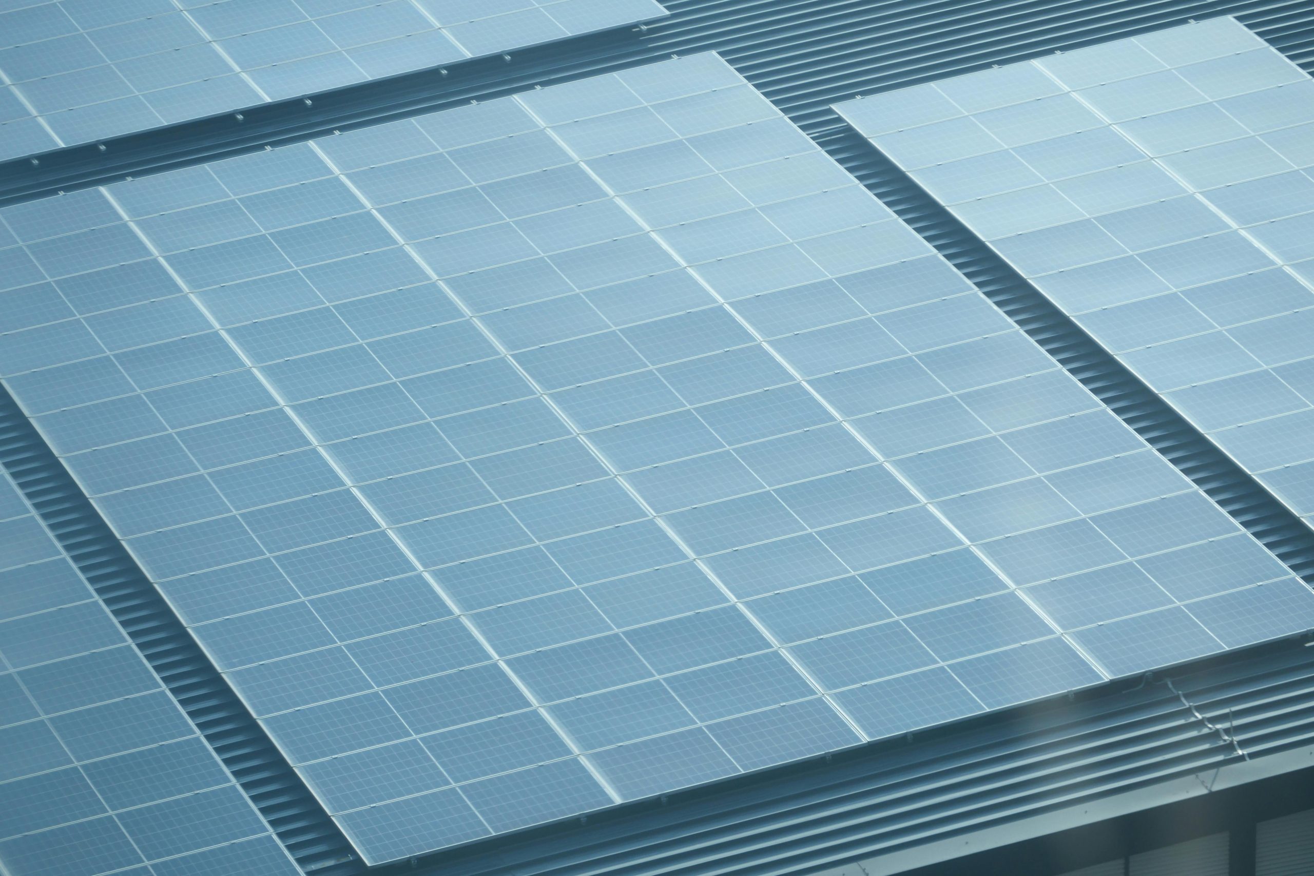 Solar panel farm